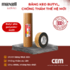 màng chống thấm tự dính / băng keo butyl phủ polyester 4420