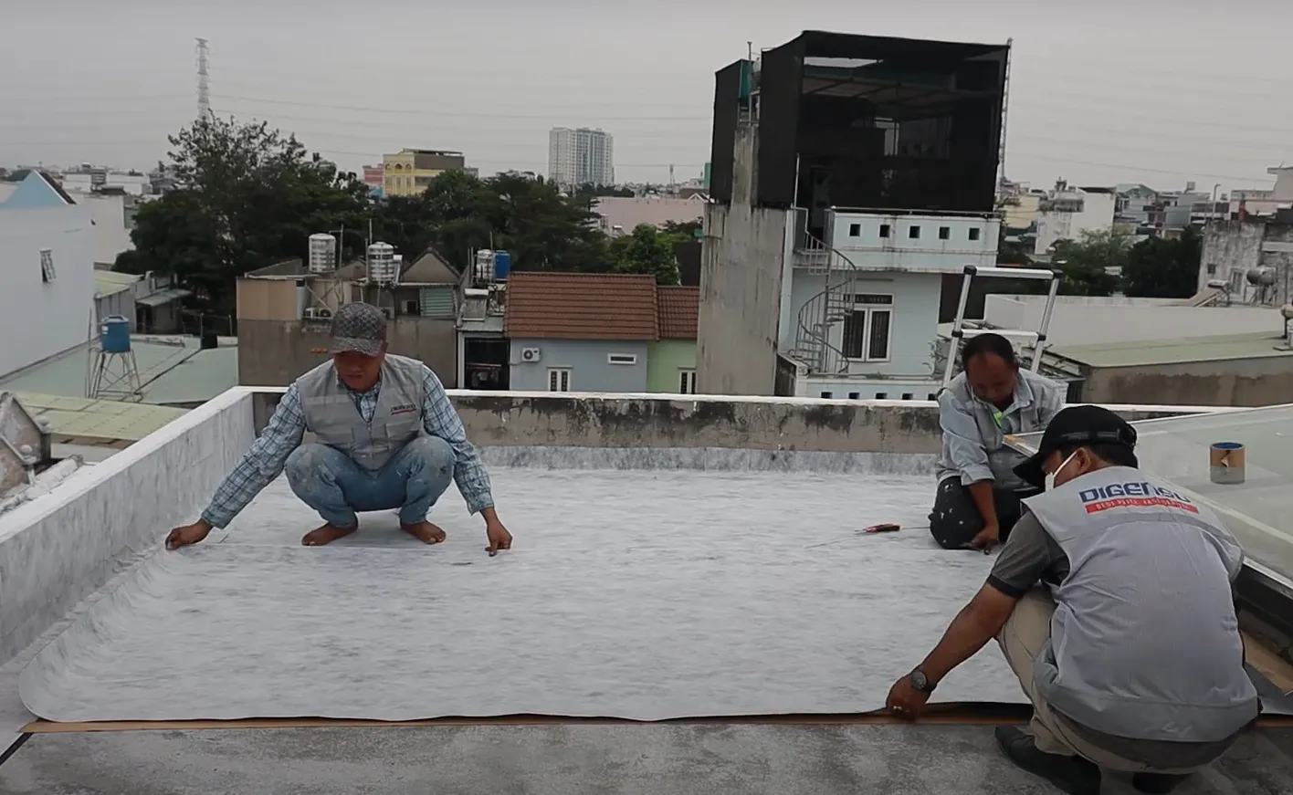 Mảng chống thấm butyl polyester 4420 Maxell Nhật Bản