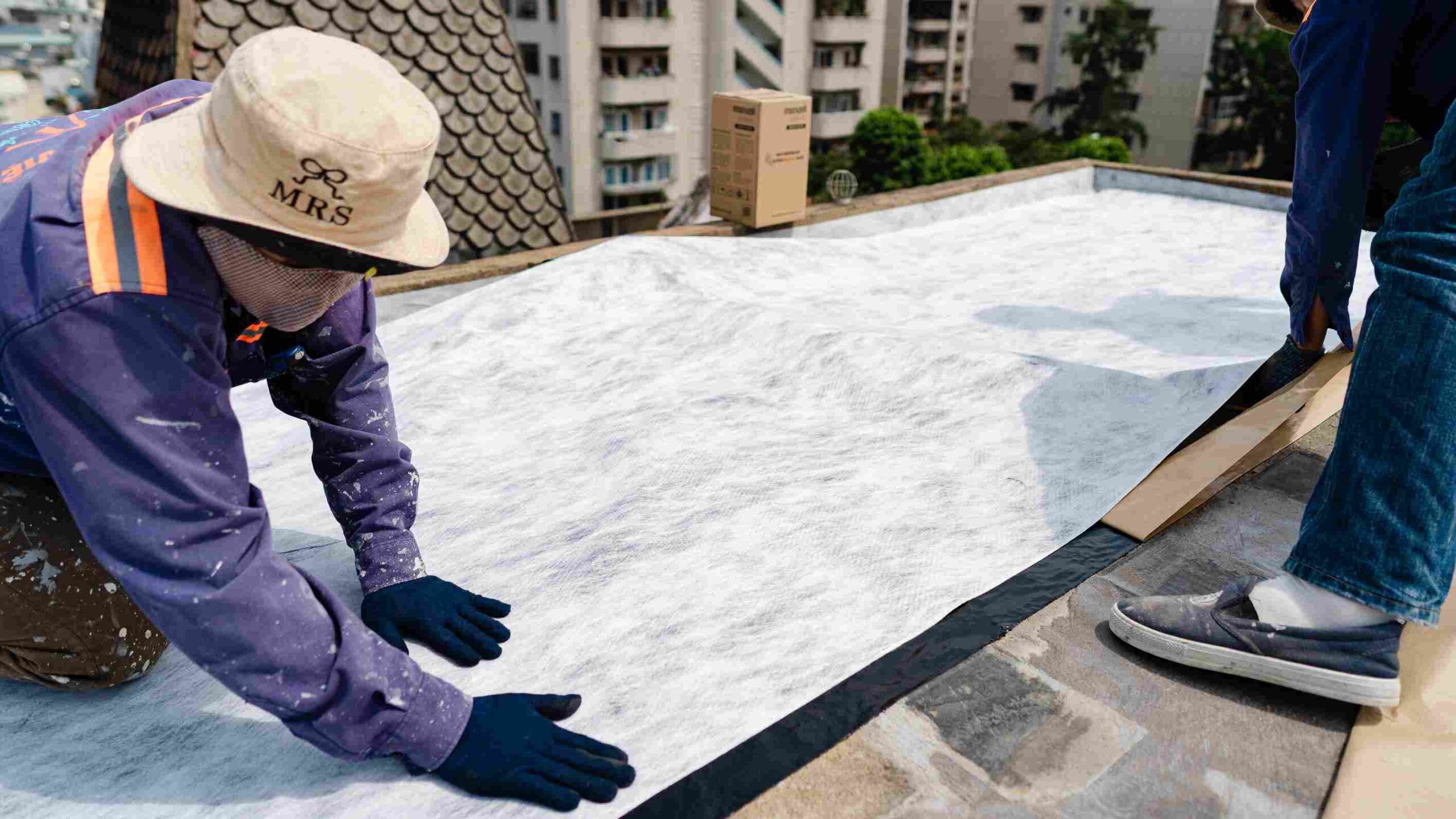 Thi công chống thấm thực tế