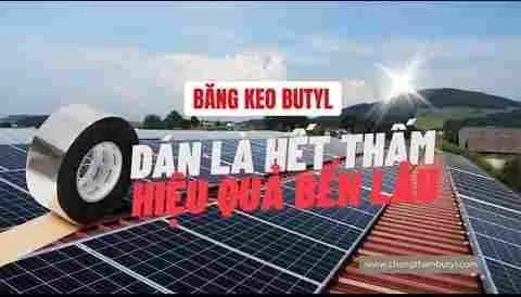 Quy trình chống thấm mái tôn sử dụng băng keo cao su Butyl Maxell